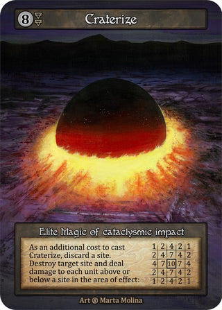 Craterize [B] - Sorcery: Contested Realm Single