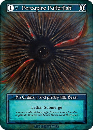 Porcupine Pufferfish (Foil) [B] - Sorcery: Contested Realm Single