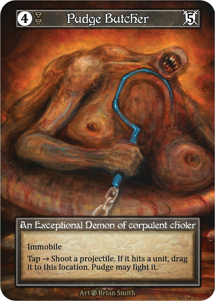 Pudge Butcher (Foil) [B] - Sorcery: Contested Realm Single