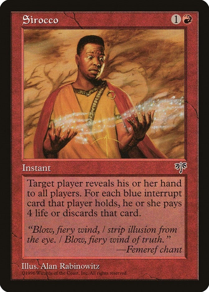 Sirocco [MIR] - MTG Single