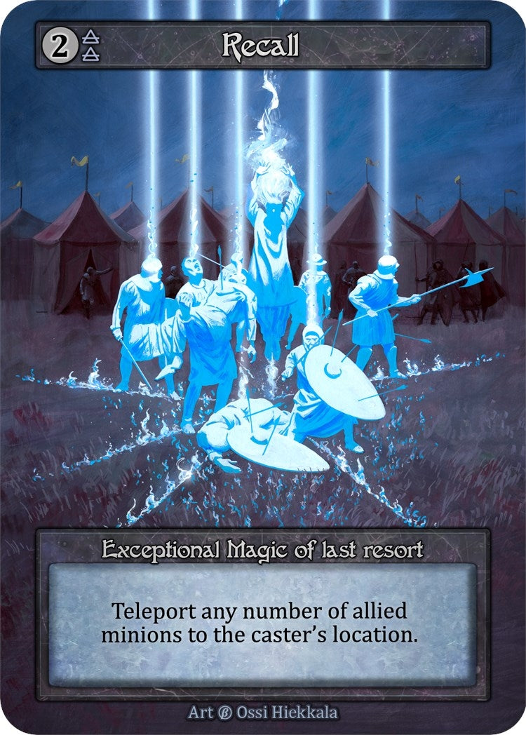 Recall [B] - Sorcery: Contested Realm Single