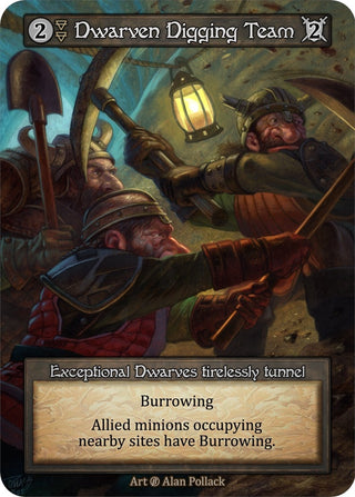 Dwarven Digging Team [B] - Sorcery: Contested Realm Single