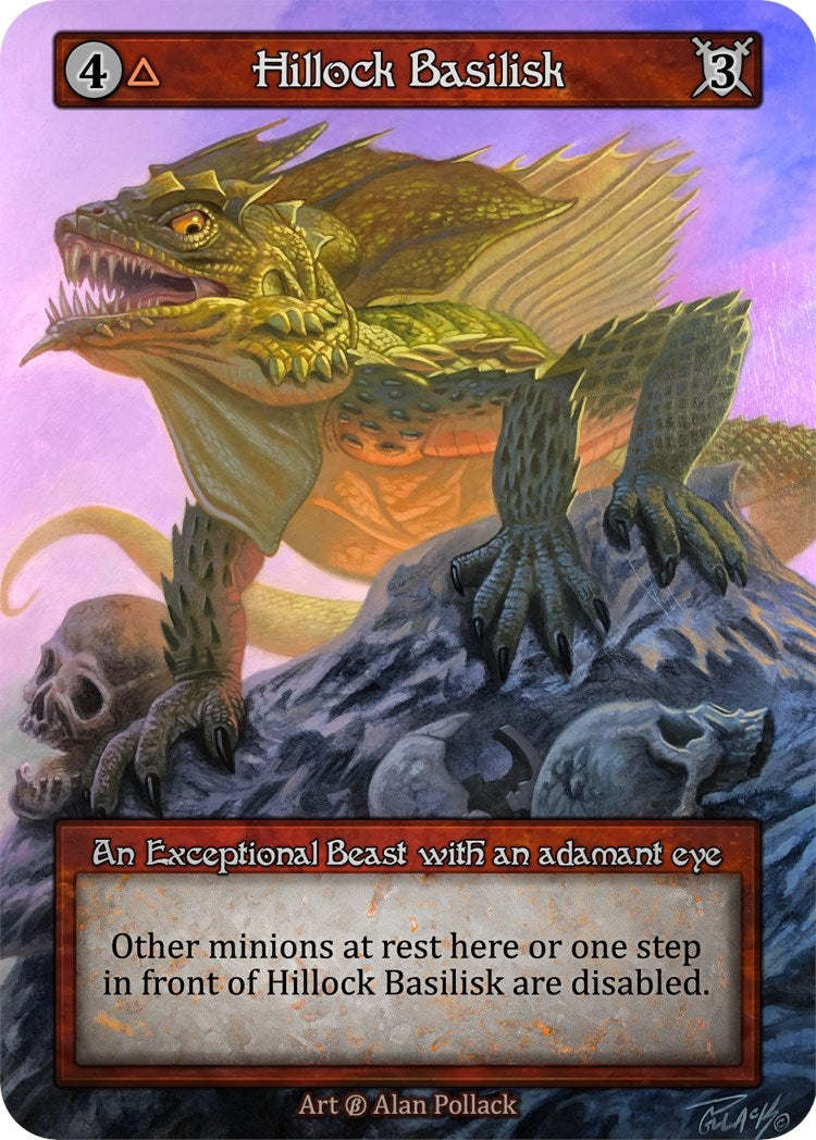 Hillock Basilisk [B] - Sorcery: Contested Realm Single