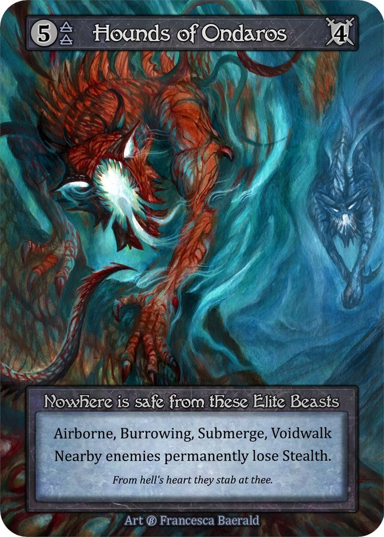 Hounds of Ondaros [B] - Sorcery: Contested Realm Single