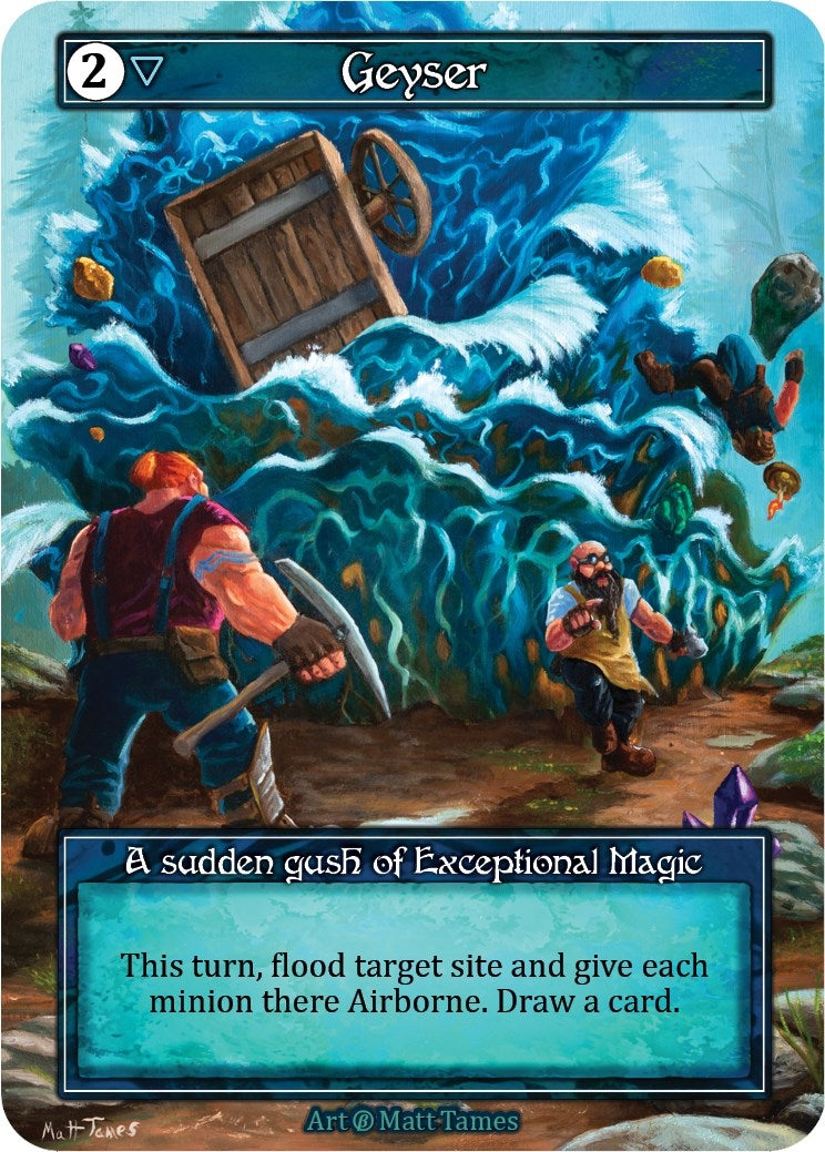 Geyser (Foil) [B] - Sorcery: Contested Realm Single
