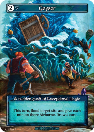 Geyser (Foil) [B] - Sorcery: Contested Realm Single