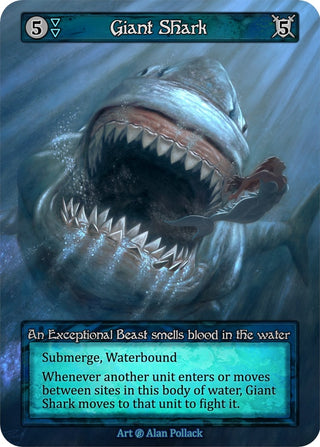 Giant Shark [B] - Sorcery: Contested Realm Single