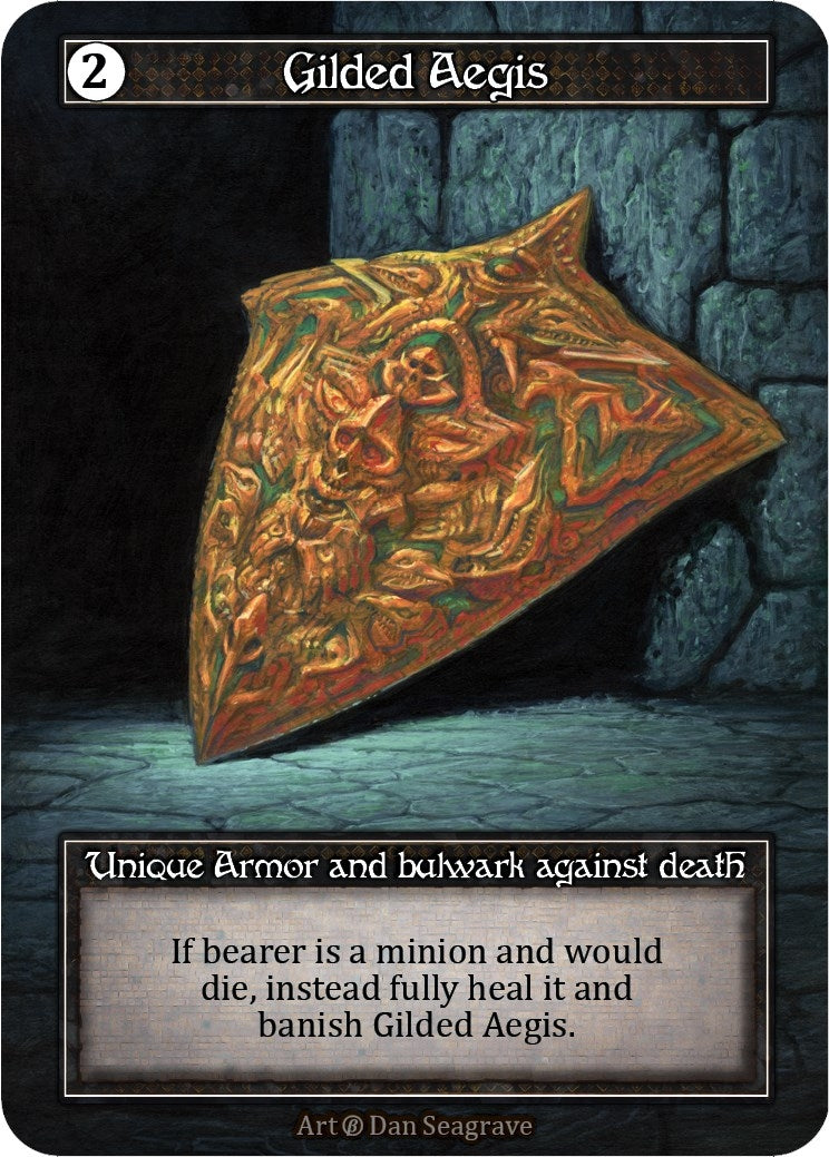 Gilded Aegis (Foil) [B] - Sorcery: Contested Realm Single