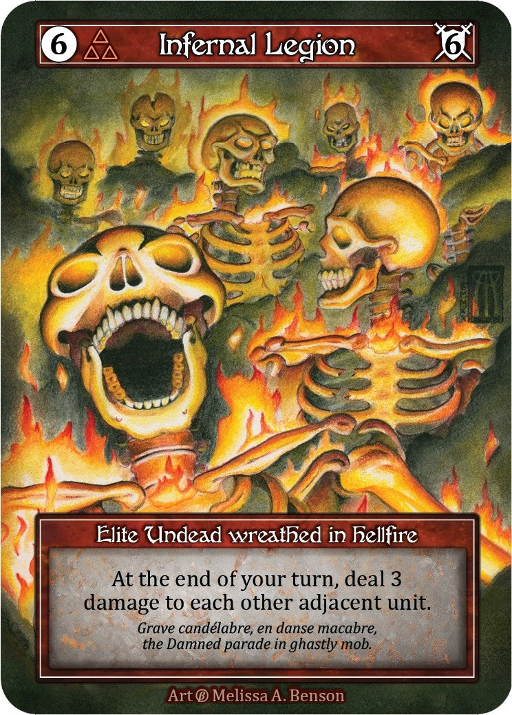 Infernal Legion (Foil) [B] - Sorcery: Contested Realm Single