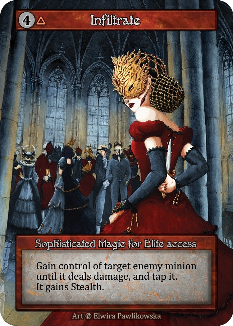 Infiltrate [B] - Sorcery: Contested Realm Single