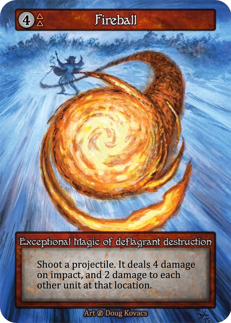 Fireball [B] - Sorcery: Contested Realm Single