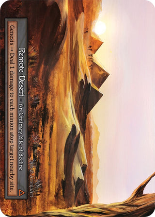 Remote Desert [B] - Sorcery: Contested Realm Single
