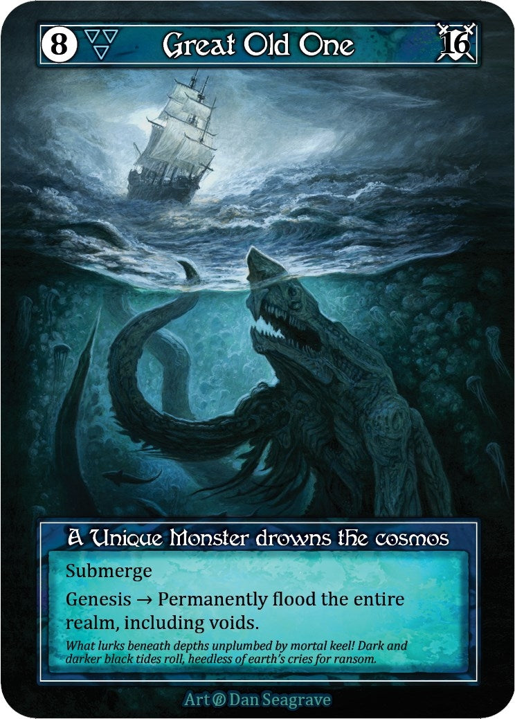 Image for Great Old One (Foil) (Beta) - Sorcery: Contested Realm