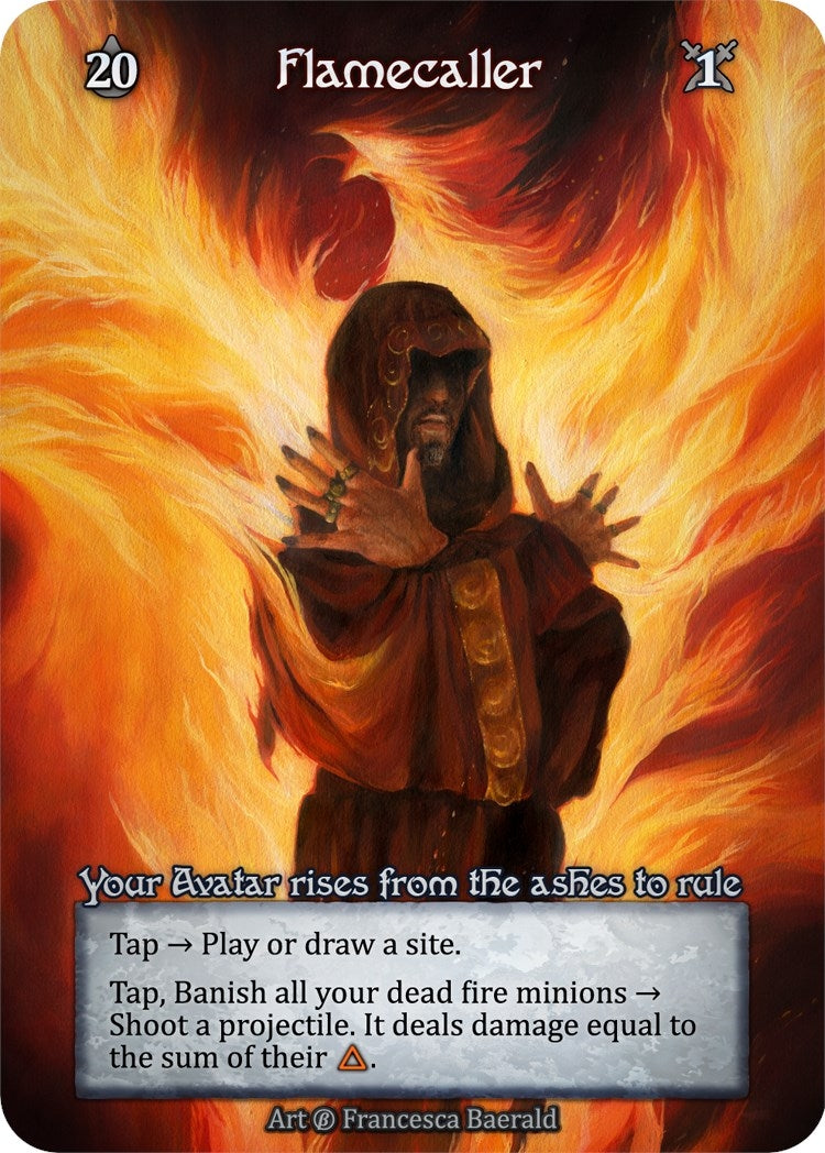 Flamecaller [B] - Sorcery: Contested Realm Single