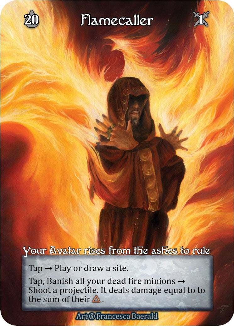 Flamecaller (Foil) [B] - Sorcery: Contested Realm Single