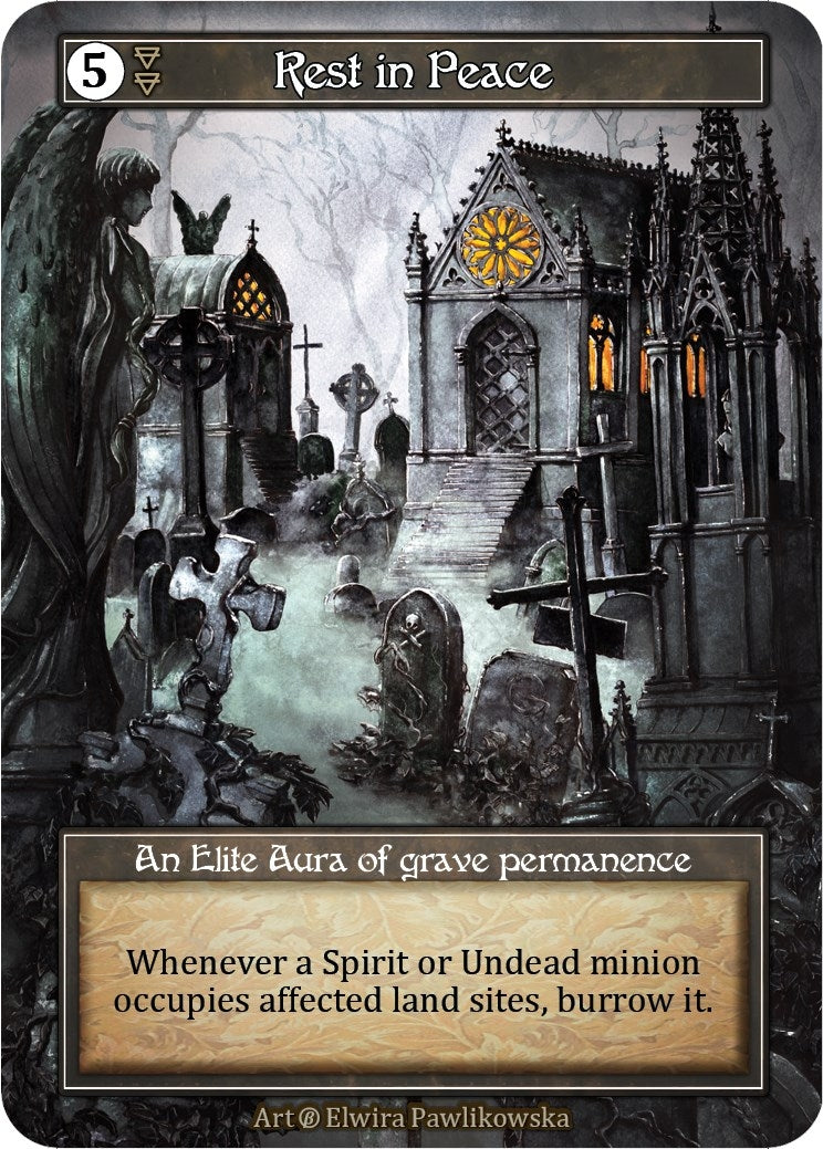 Image for Rest in Peace (Foil) (Beta) - Sorcery: Contested Realm