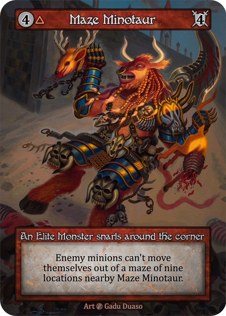 Maze Minotaur [B] - Sorcery: Contested Realm Single