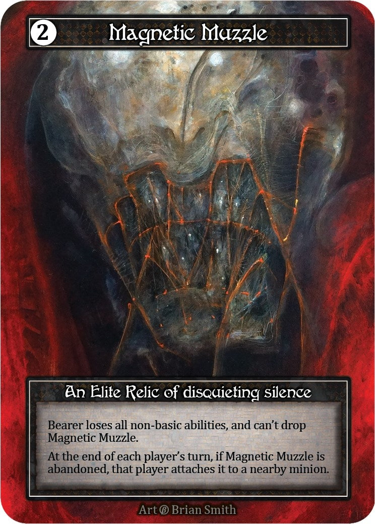 Magnetic Muzzle (Foil) [B] - Sorcery: Contested Realm Single