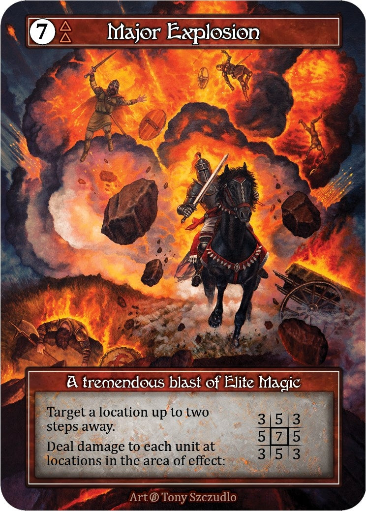 Major Explosion (Foil) [B] - Sorcery: Contested Realm Single