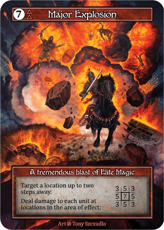 Major Explosion (Foil) [B] - Sorcery: Contested Realm Single