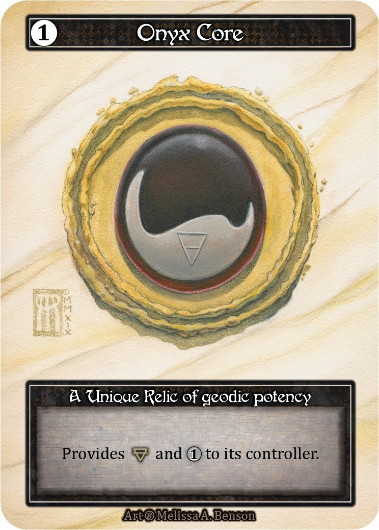 Onyx Core (Foil) [B] - Sorcery: Contested Realm Single