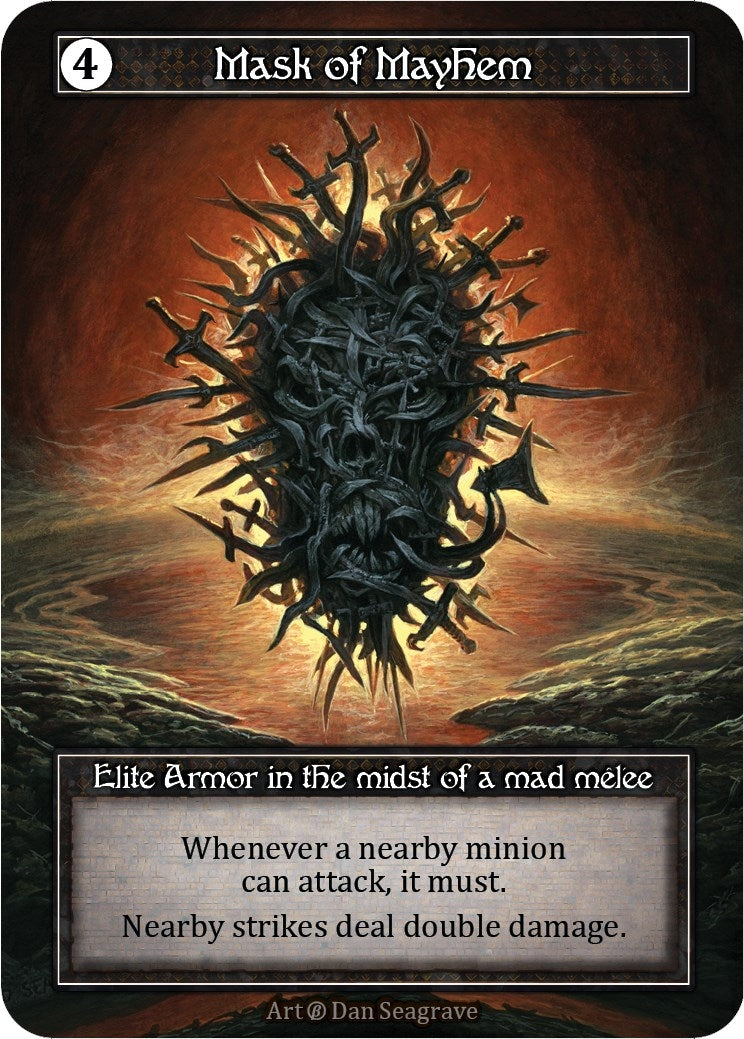 Mask of Mayhem (Foil) [B] - Sorcery: Contested Realm Single