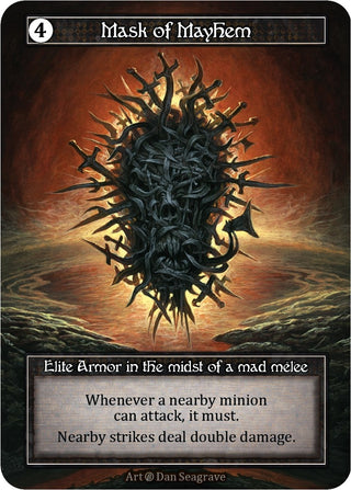 Mask of Mayhem (Foil) [B] - Sorcery: Contested Realm Single