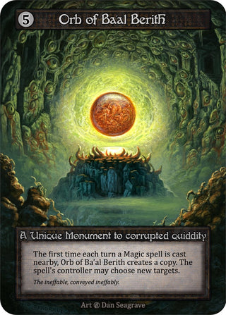 Orb of Ba’al Berith [B] - Sorcery: Contested Realm Single