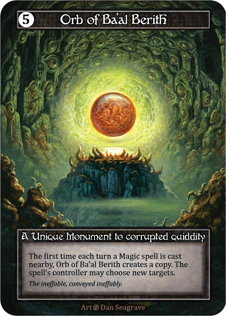 Orb of Ba’al Berith (Foil) [B] - Sorcery: Contested Realm Single