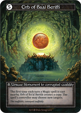 Orb of Ba’al Berith (Foil) [B] - Sorcery: Contested Realm Single