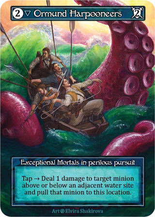 Image for Ormund Harpooneers (Foil) (Beta) - Sorcery: Contested Realm