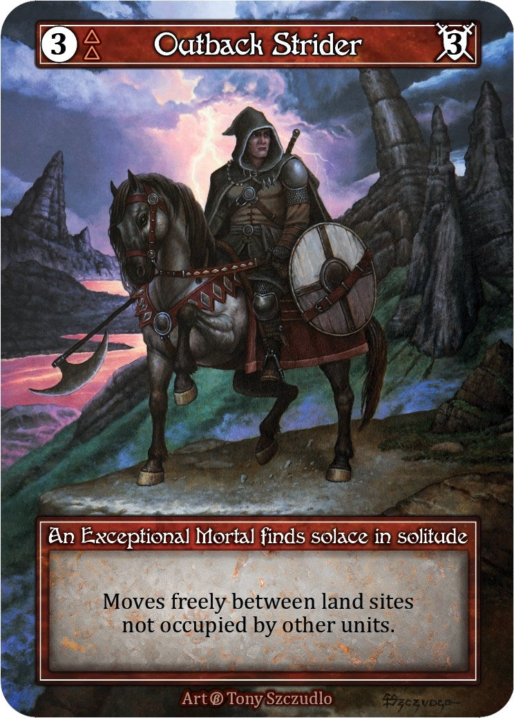 Outback Strider (Foil) [B] - Sorcery: Contested Realm Single