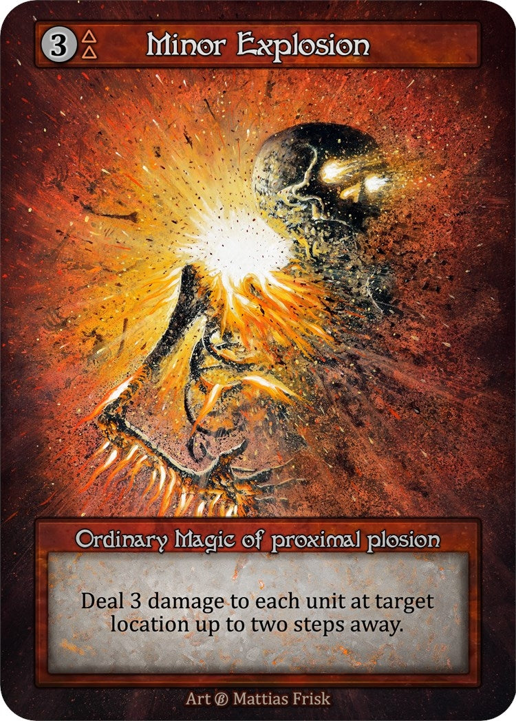 Minor Explosion [B] - Sorcery: Contested Realm Single