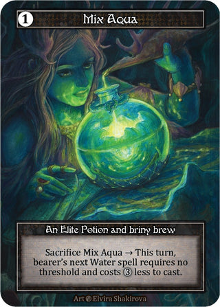 Mix Aqua (Foil) [B] - Sorcery: Contested Realm Single