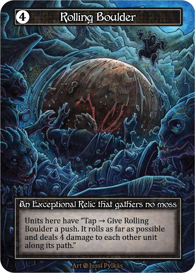 Rolling Boulder (Foil) [B] - Sorcery: Contested Realm Single