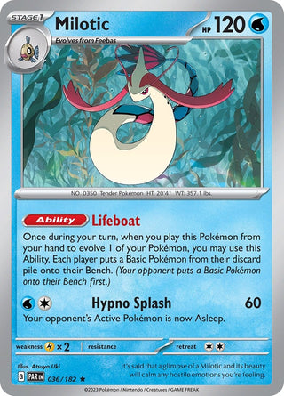 Milotic (36) (PAR) - Pokemon Single
