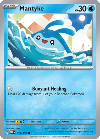Mantyke - 039/182 (39) (PAR) - Pokemon Single