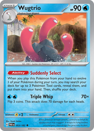 Wugtrio (53) (PAR) - Pokemon Single