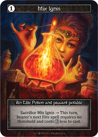 Mix Ignis (Foil) [B] - Sorcery: Contested Realm Single