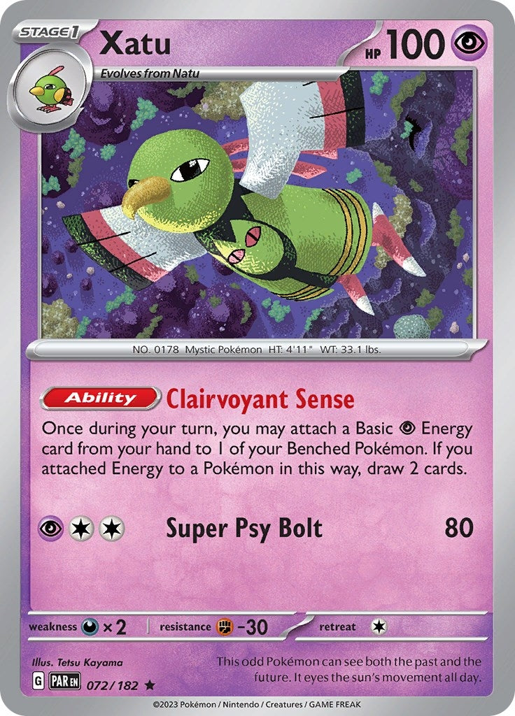 Xatu (72) (PAR) - Pokemon Single