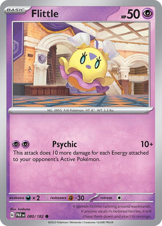 Flittle - 080/182 (80) (PAR) - Pokemon Single