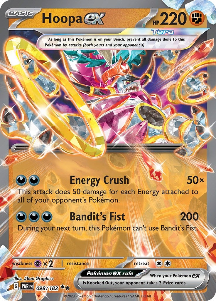 Hoopa ex (98) (PAR) - Pokemon Single