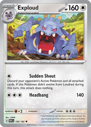 Exploud (150/182) (SV04: Paradox Rift)