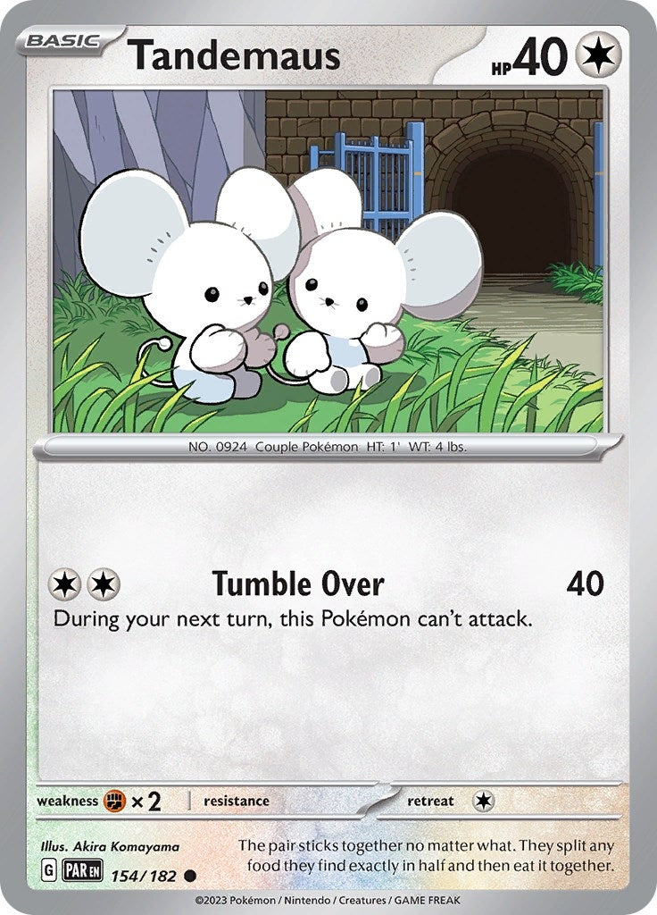 Tandemaus - 154/182 (154/182) [SV04: Paradox Rift] - Pokemon Single