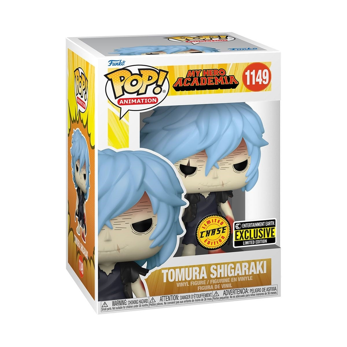My Hero Academia: Tomura Shigaraki (Entertainment Earth Exclusive)(Limited Edition Chase) (1149) [POP!] - Funko Sealed