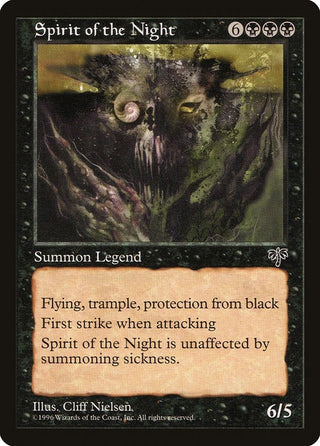 Spirit of the Night [MIR] - MTG Single