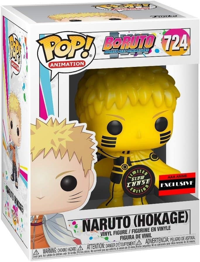 Boruto: Naruto Next Generations: Naruto (Hokage) (AAA Anime Exclusive) (Limited Edition Glow in the Dark Chase) (724)