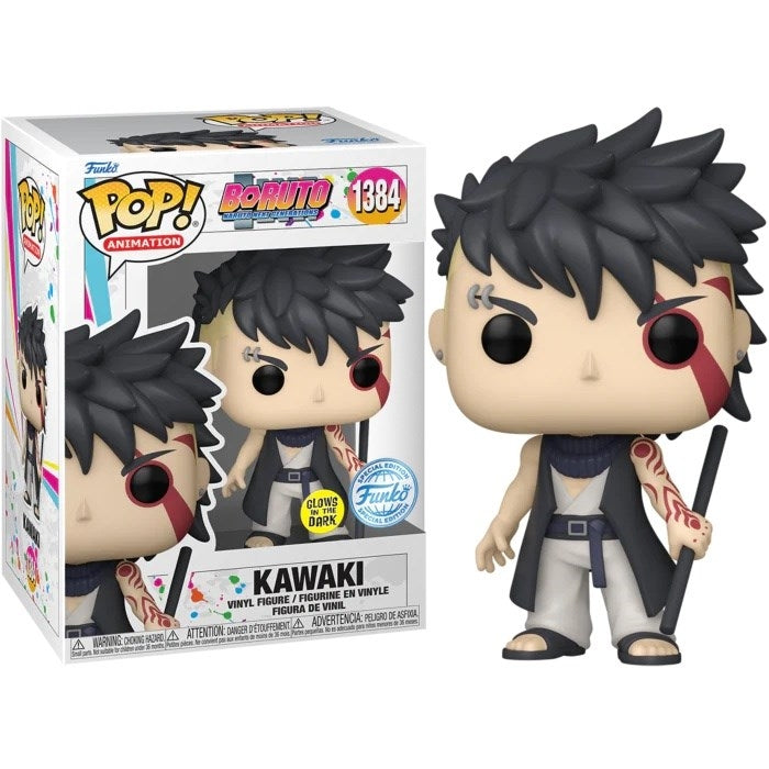 Boruto: Naruto Next Generations: Kawaki (Glow in the Dark AAA Anime Exclusive) (1384) [POP!] - Funko Sealed