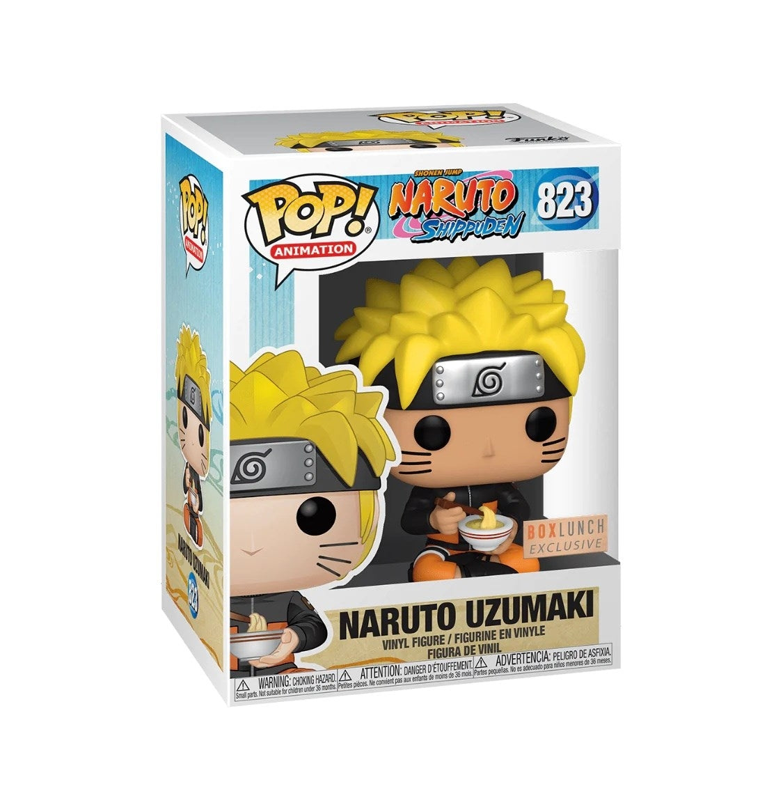 Naruto Shippuden: Naruto Uzumaki (Box Lunch Exclusive) (823) [POP!] - Funko Sealed