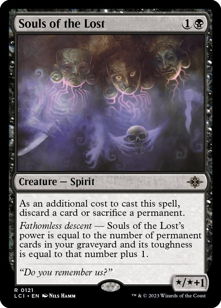 Souls of the Lost (121) [LCI] - MTG Single